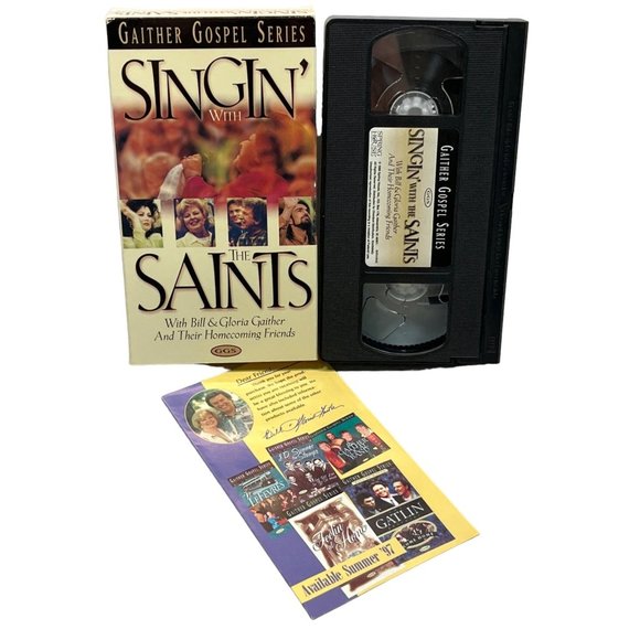 Singin With The Saints Gaither Gospel Series VHS 1998 Video - Picture 1 of 4